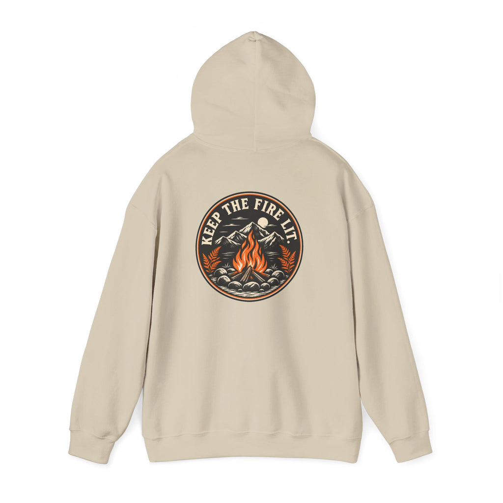Keep the Fire Lit Campfire Hoodie
