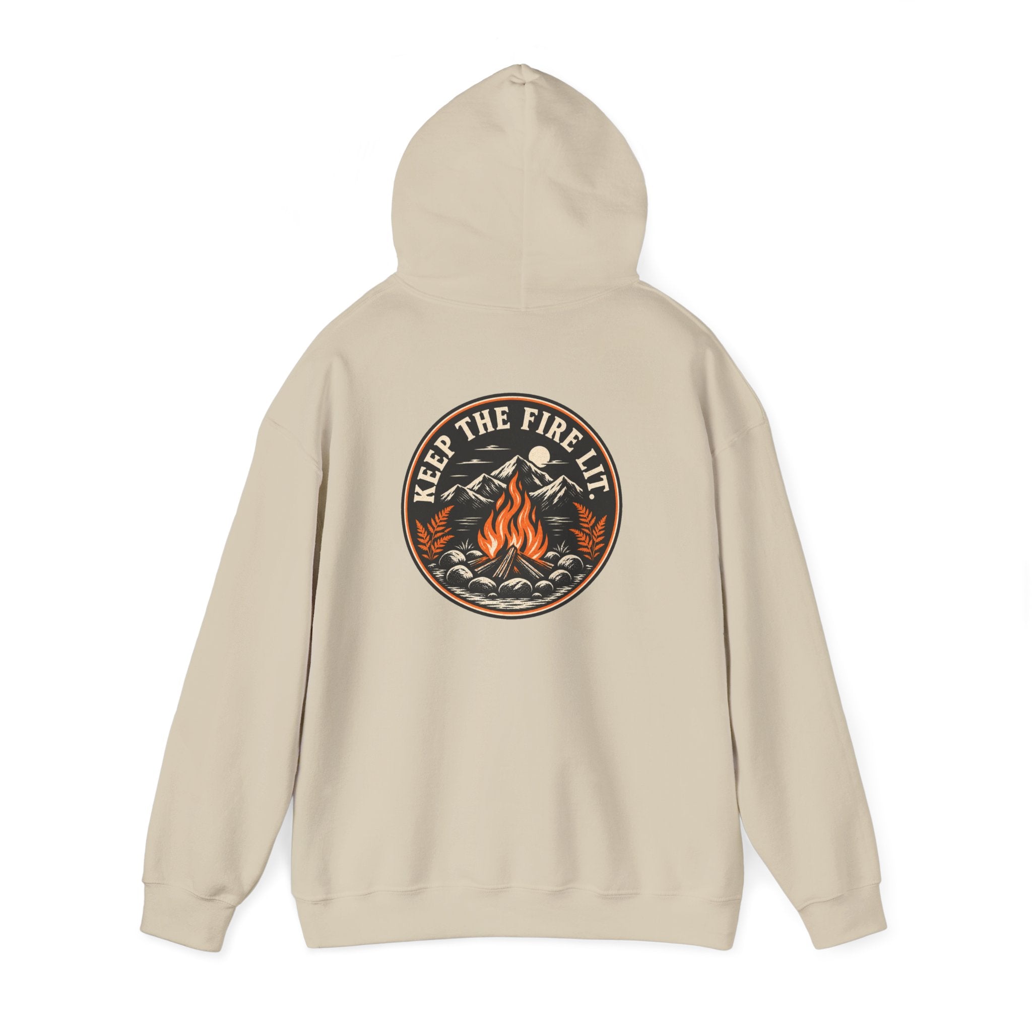 Keep the Fire Lit Campfire Hoodie