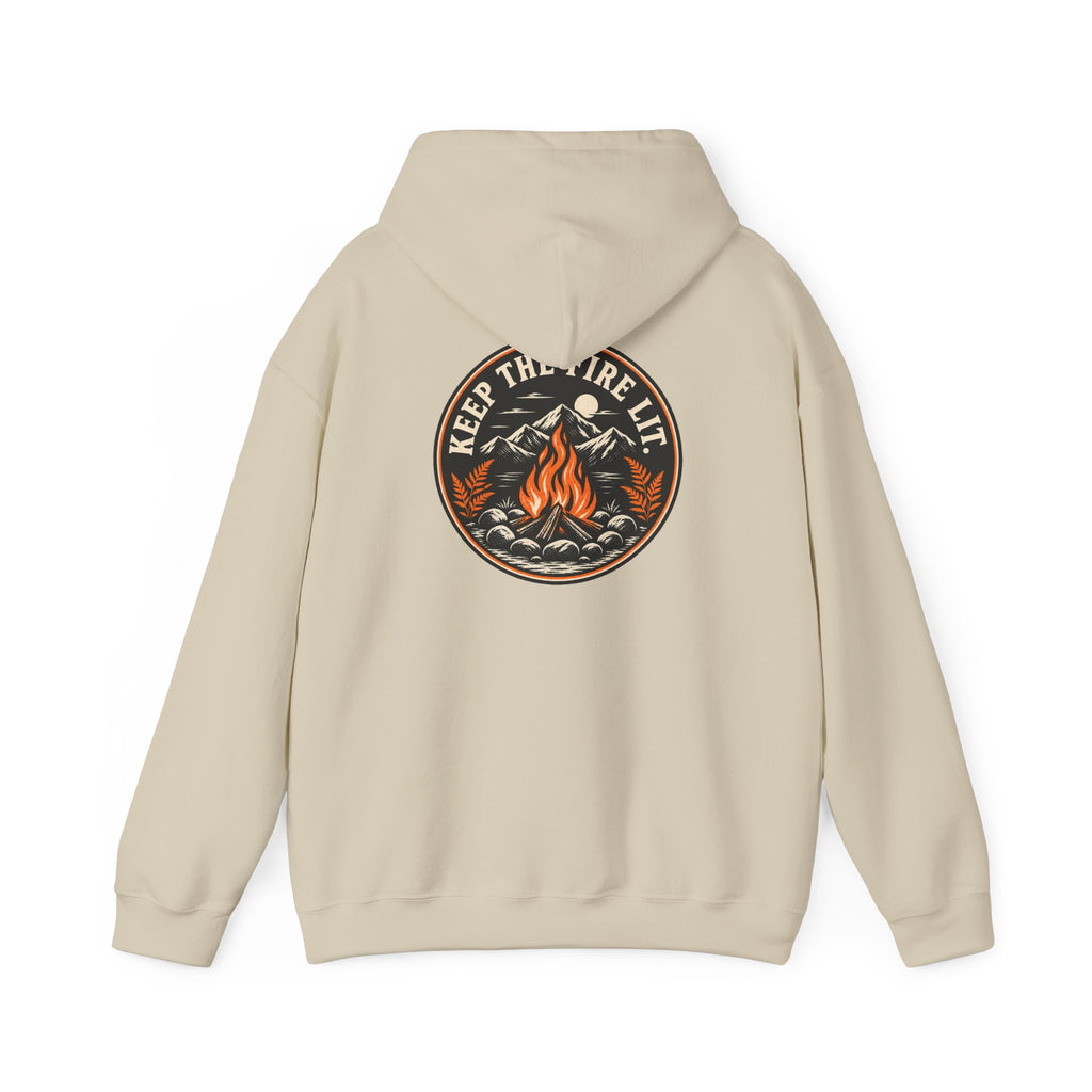 Keep the Fire Lit Campfire Hoodie