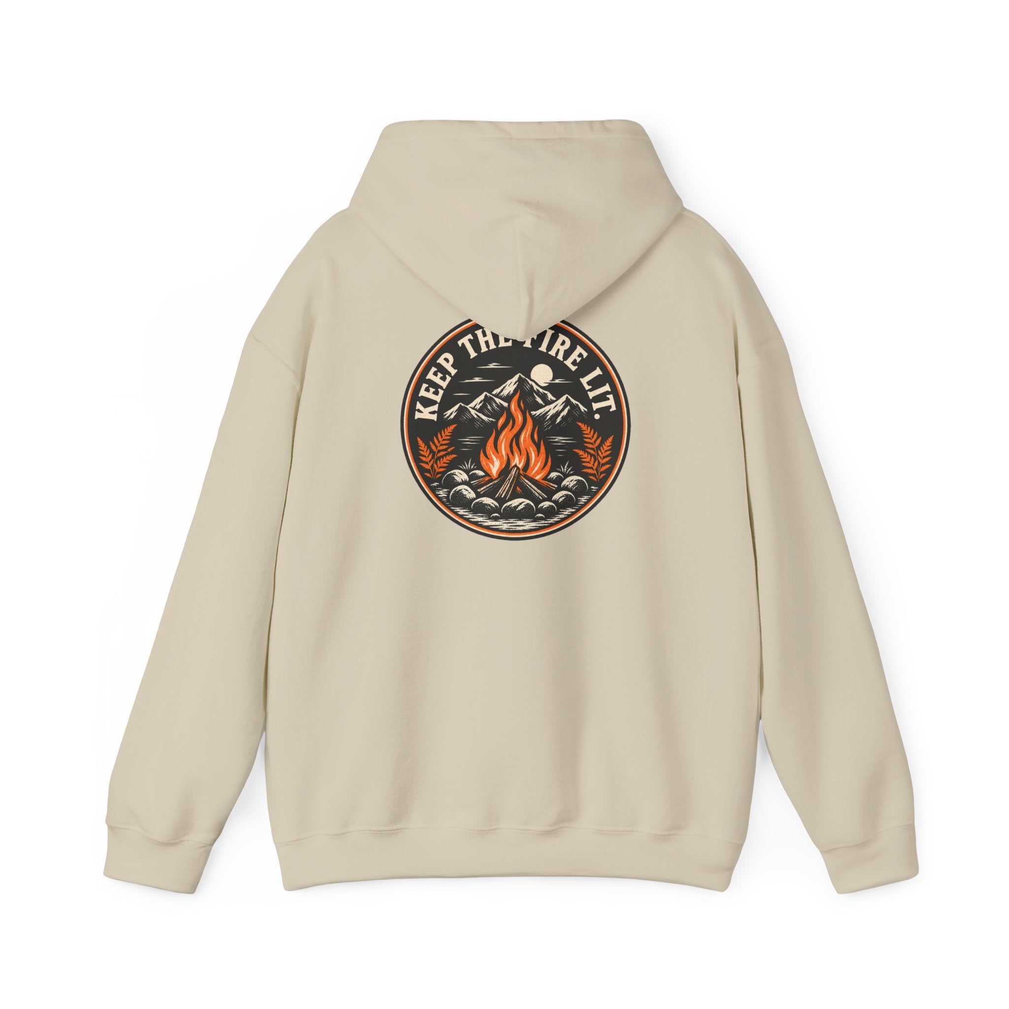 Keep the Fire Lit Campfire Hoodie