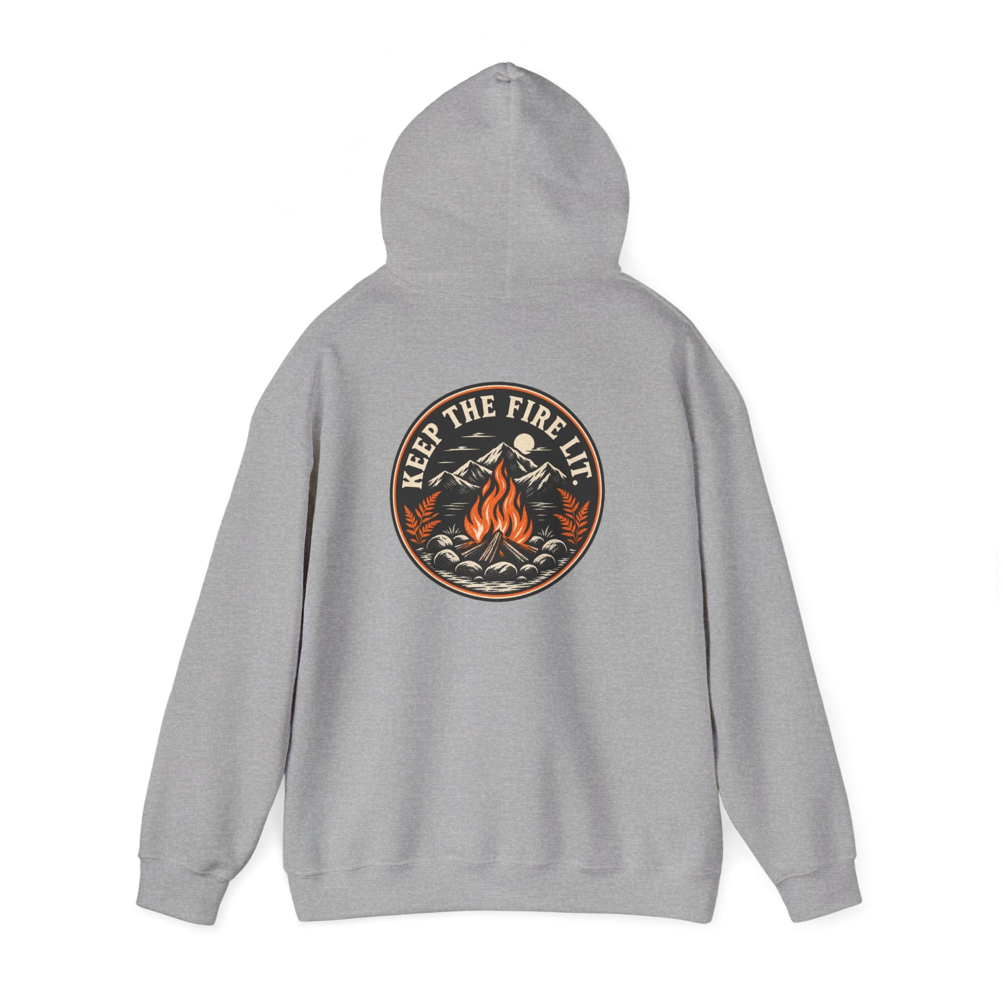 Keep the Fire Lit Campfire Hoodie
