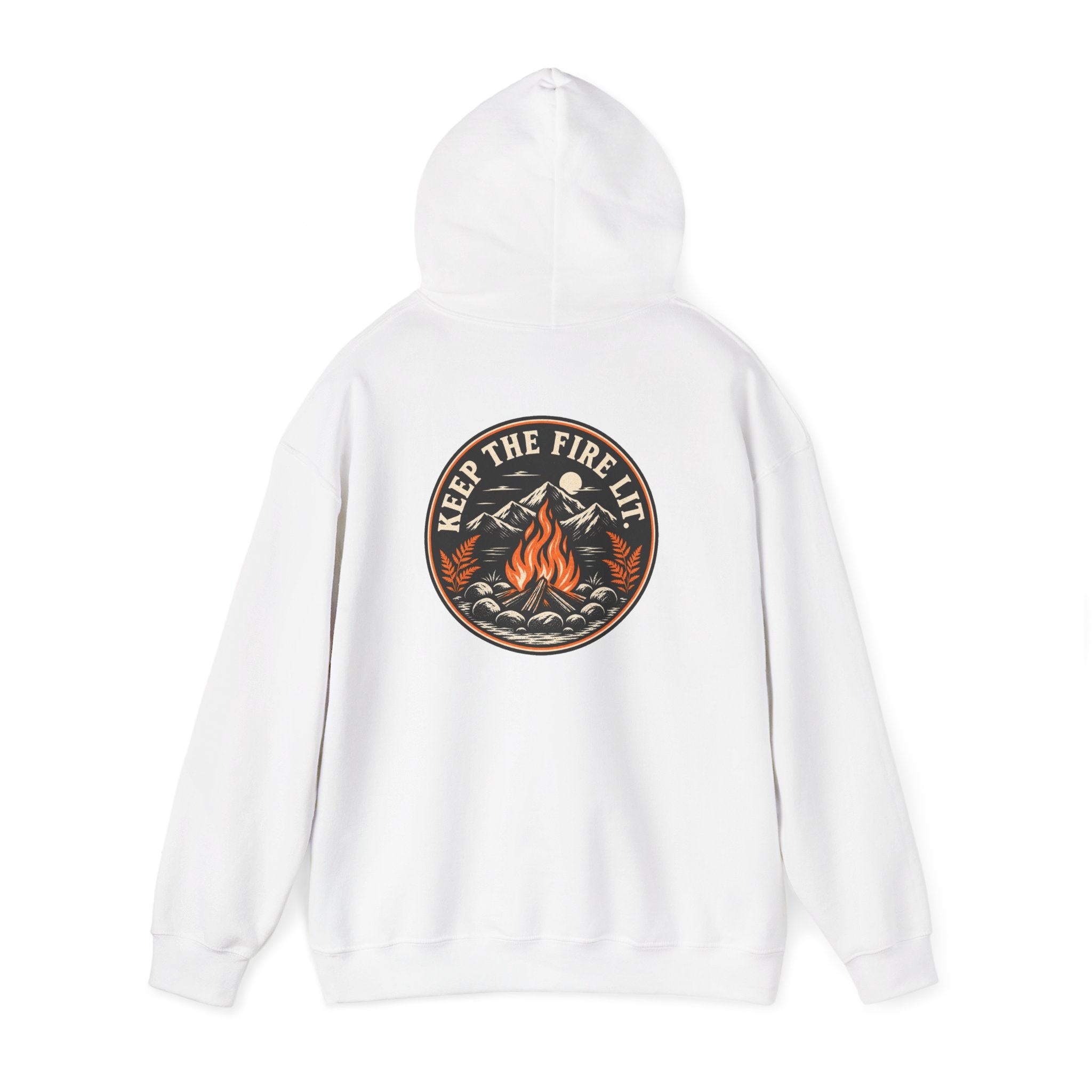 Keep the Fire Lit Campfire Hoodie