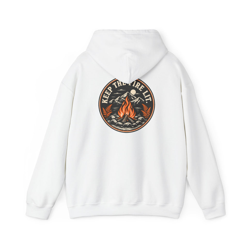 Keep the Fire Lit Campfire Hoodie
