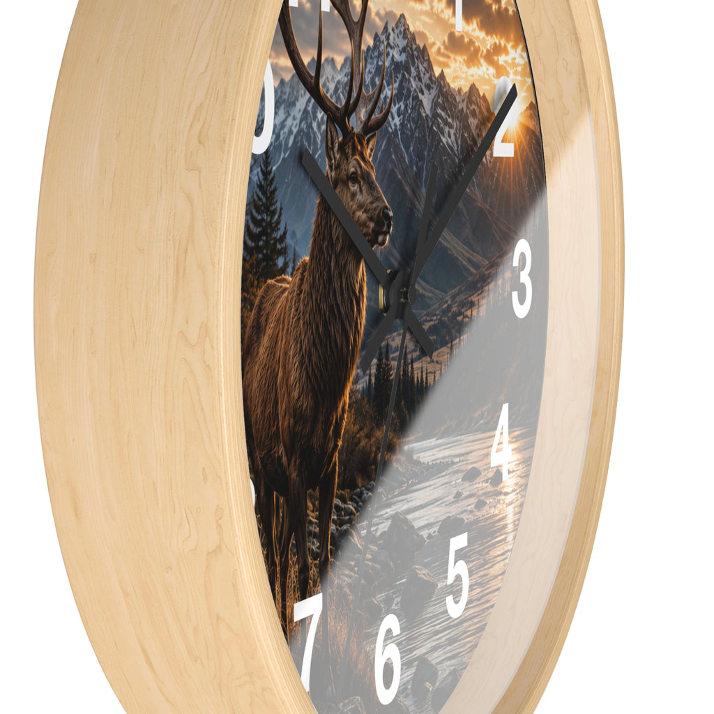 Stag Wall Clock