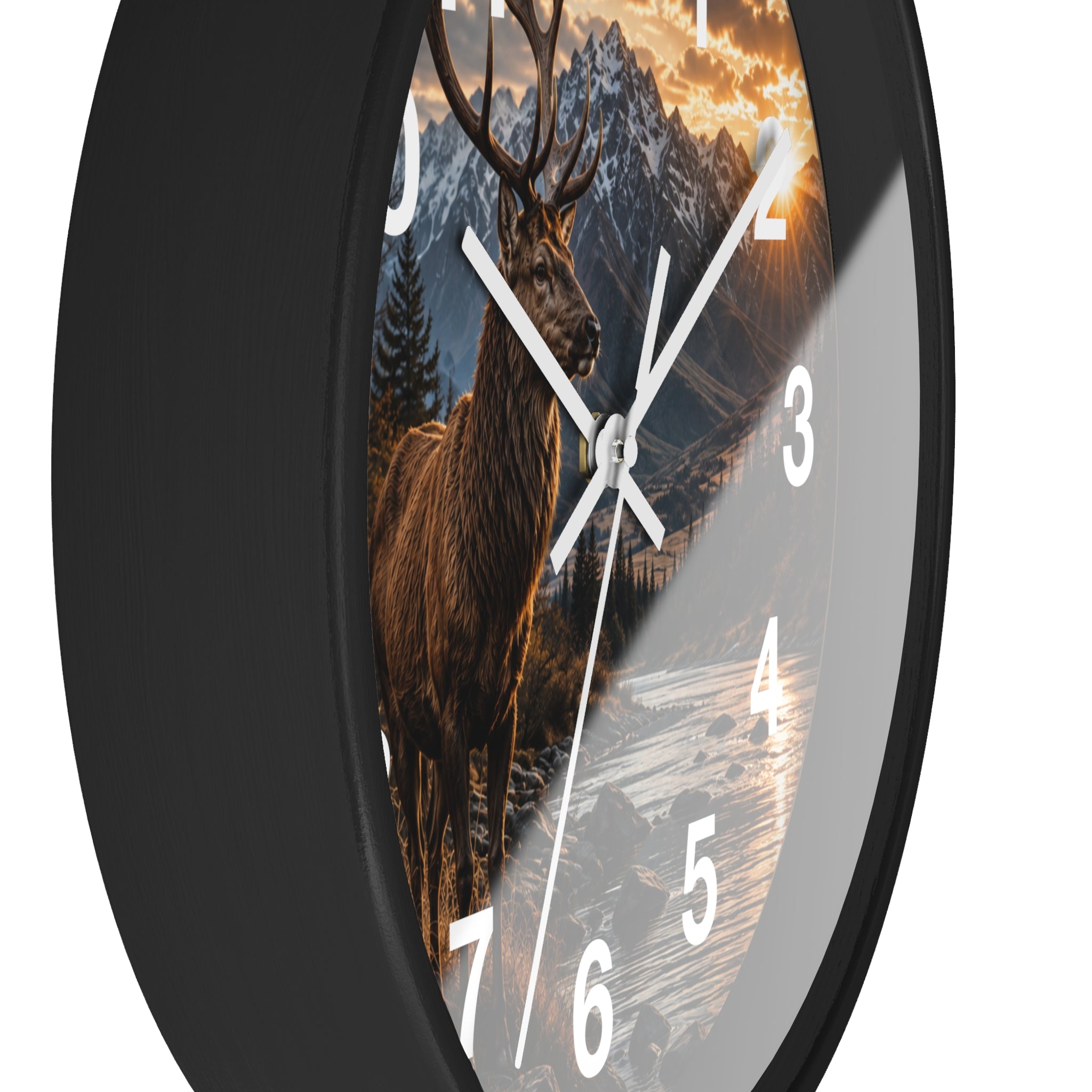 Stag Wall Clock