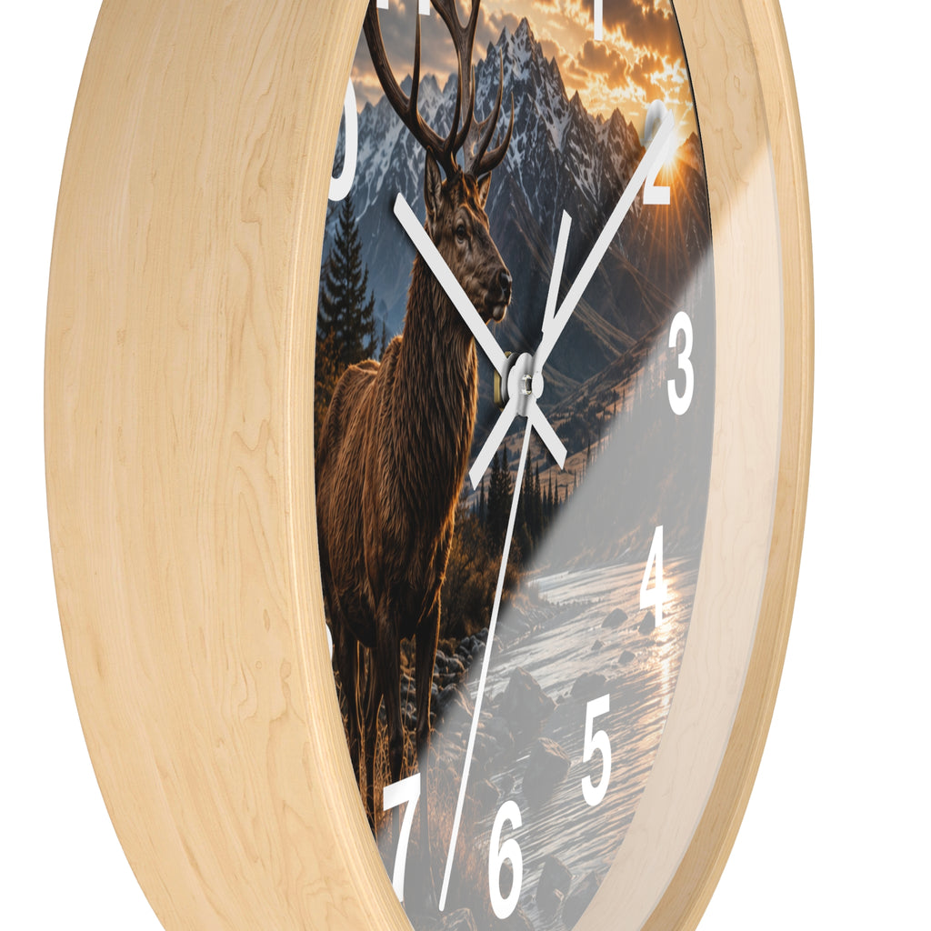 Stag Wall Clock