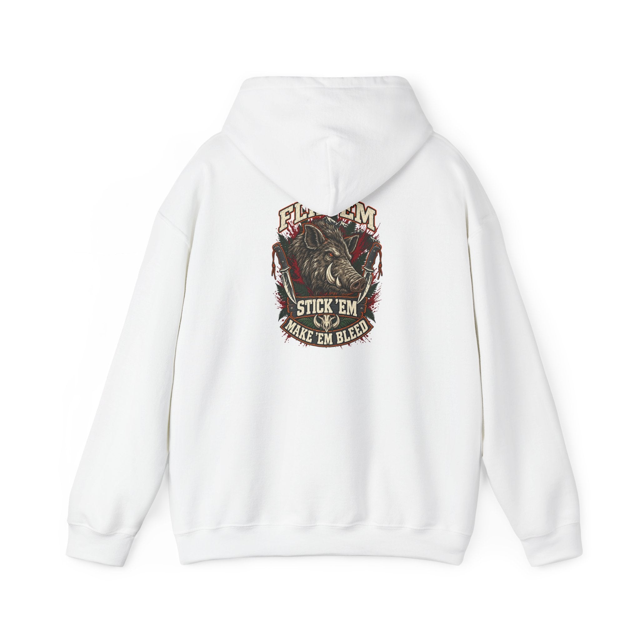 Stick ’Em Make ’Em Bleed Hoodie