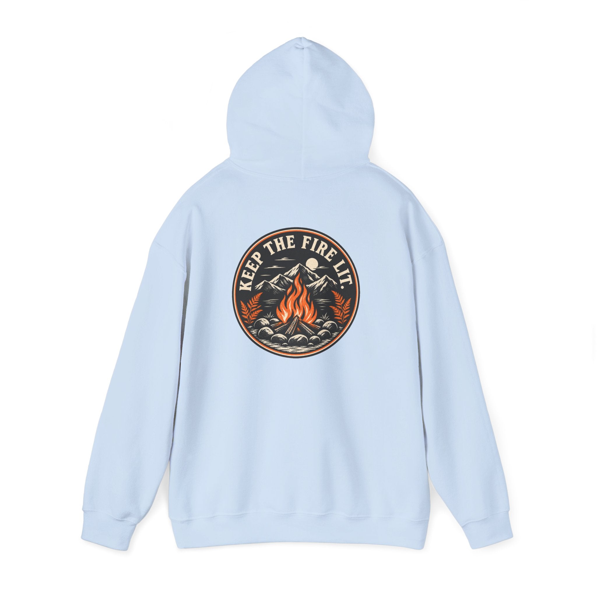 Keep the Fire Lit Campfire Hoodie
