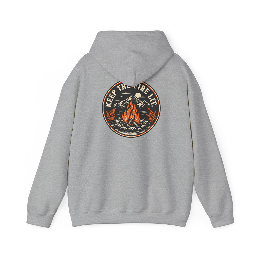 Keep the Fire Lit Campfire Hoodie