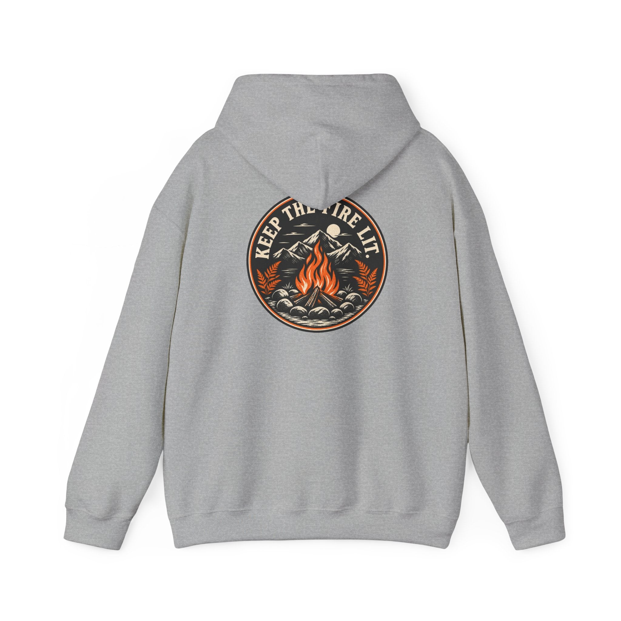 Keep the Fire Lit Campfire Hoodie
