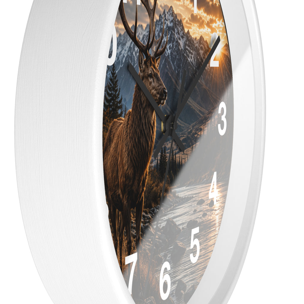Stag Wall Clock