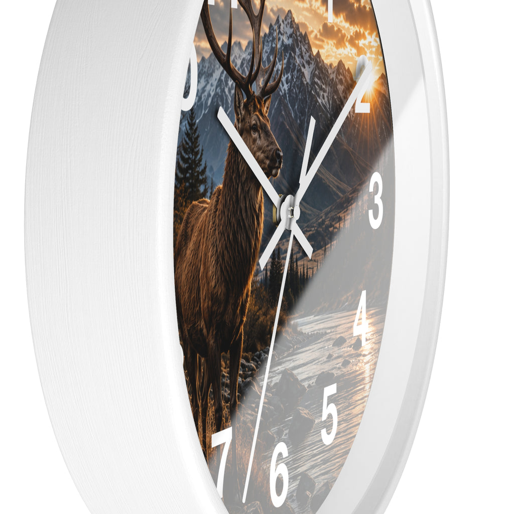 Stag Wall Clock